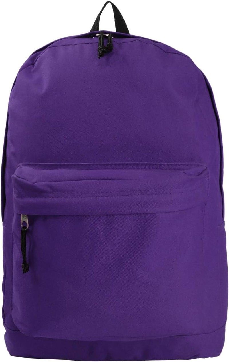 K-Cliffs Classic Bookbag Basic Backpack School Bookbag Student Simple Emergency Survival Daypack - Image 1